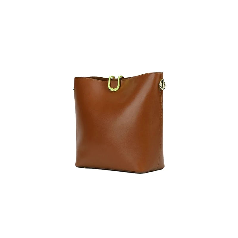 Classic Leather Women's Shoulder Bag - Jus Shon Co - product image 8