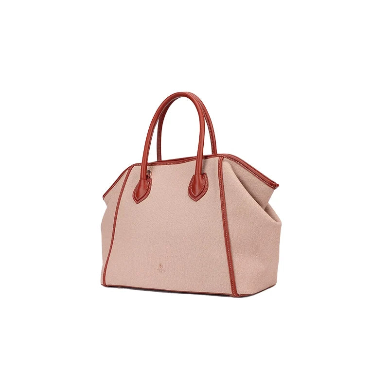 Leather Canvas Women's Tote Bag - Jus Shon Co - product image 2