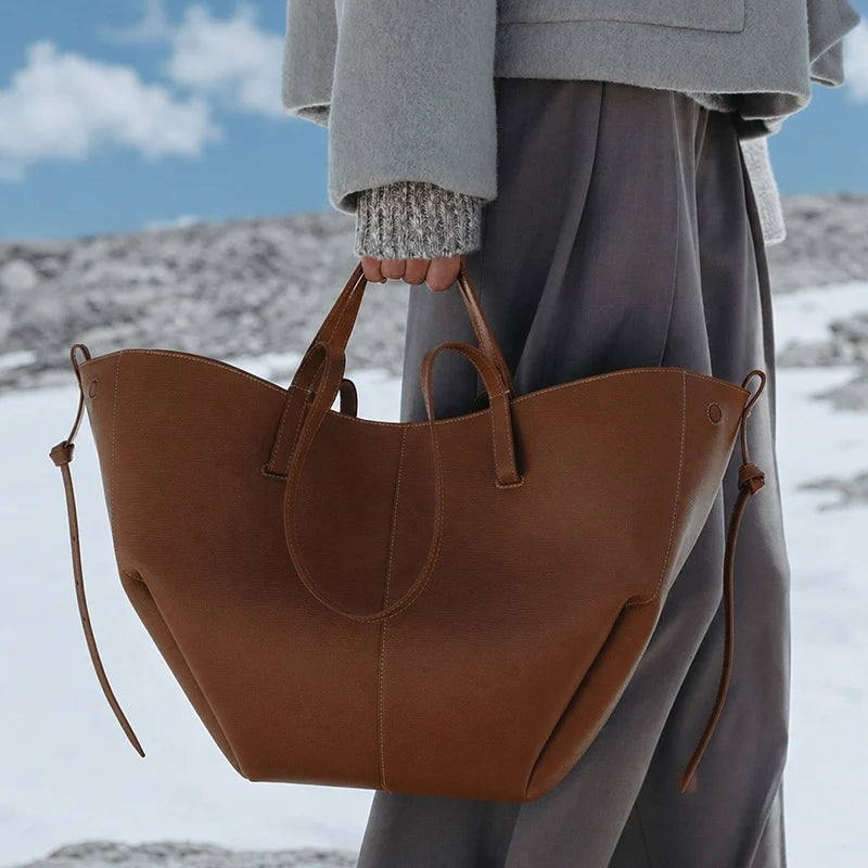 Oversized Structured Women's Tote Bag - Jus Shon Co - product image 2