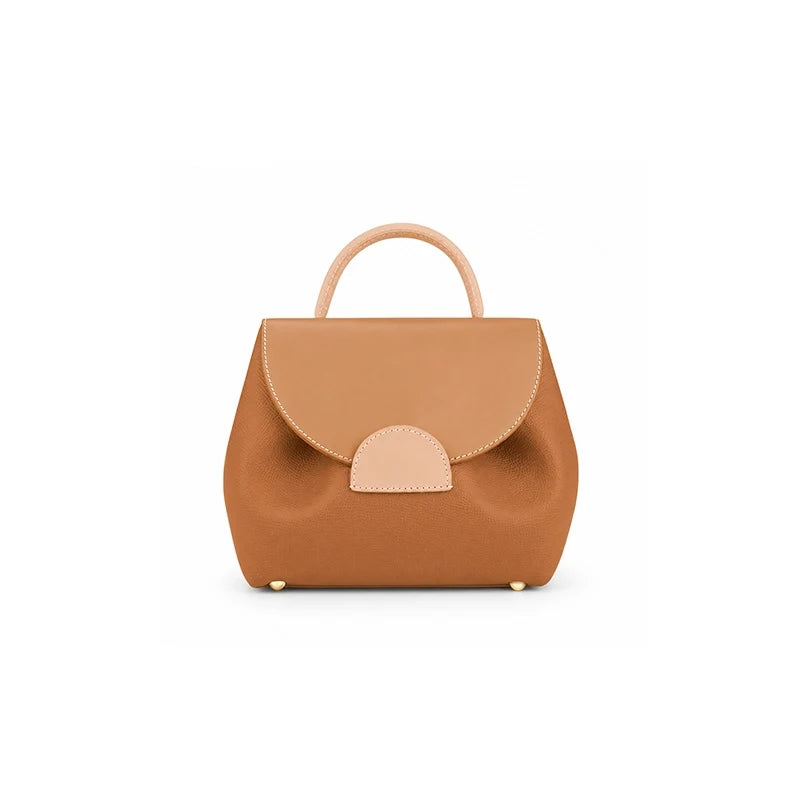 Rounded Flap Top Handle Women's Bag - Jus Shon Co - product image 3