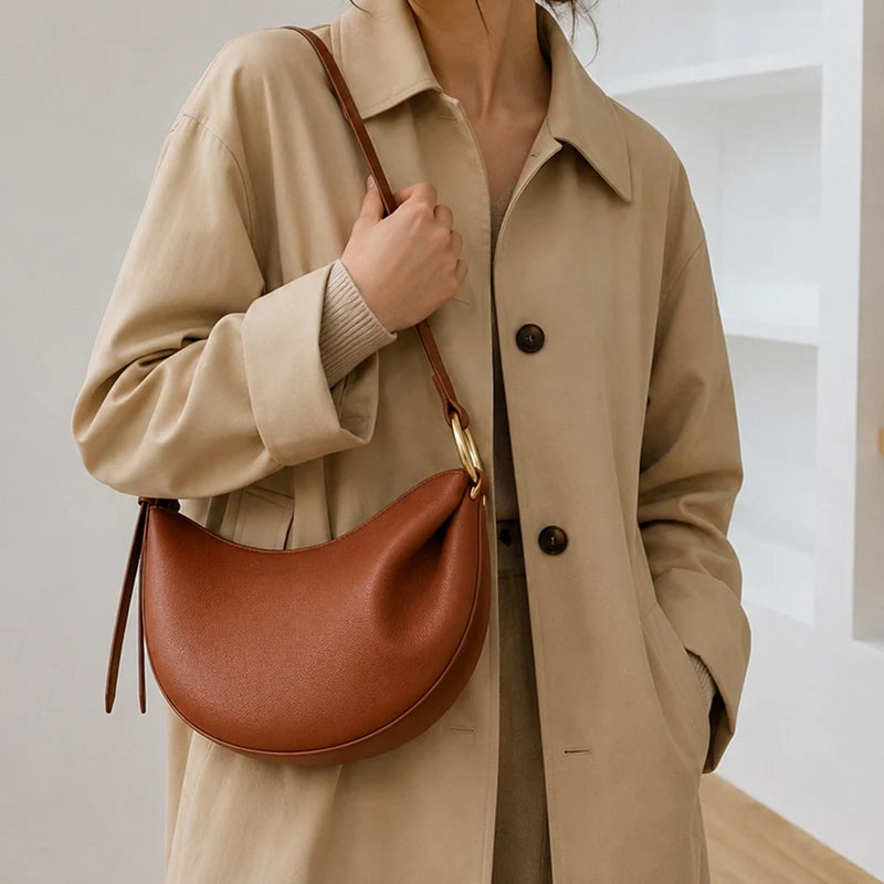 Sleek Curved Women's Crossbody Bag - Jus Shon Co - product image 2