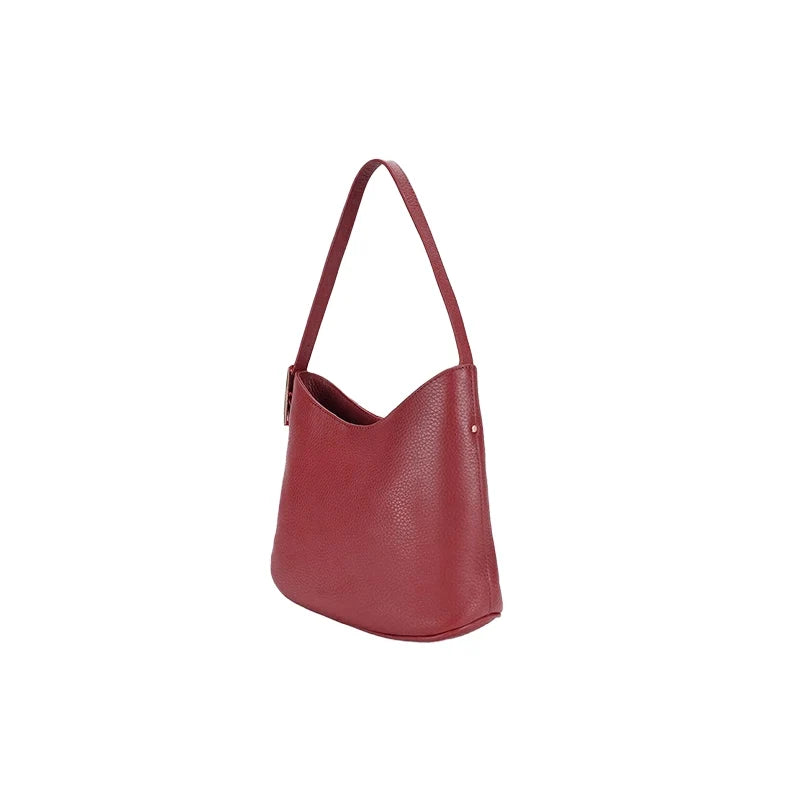 Soft Leather Women's Shoulder Bag - Jus Shon Co - product image 8