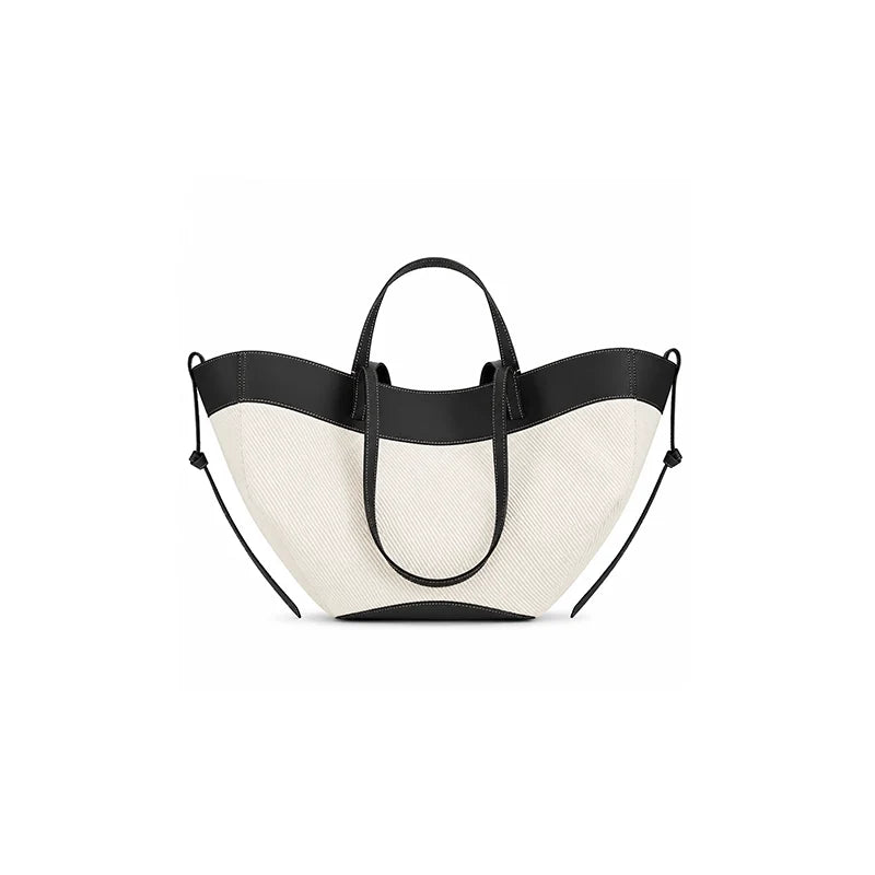 Structured Canvas Women's Tote Bag - Jus Shon Co - product image 3