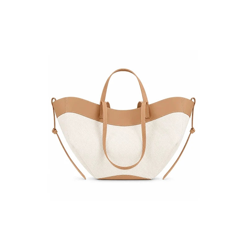 Structured Canvas Women's Tote Bag - Jus Shon Co - product image 5
