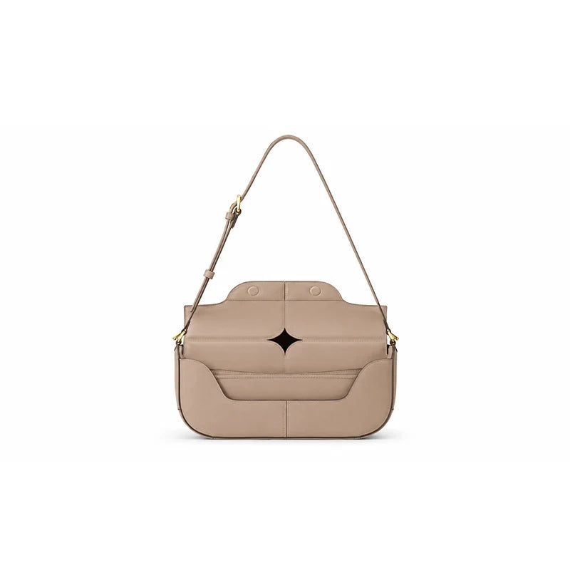 Structured Flap Women's Shoulder Bag - Jus Shon Co - product image 3