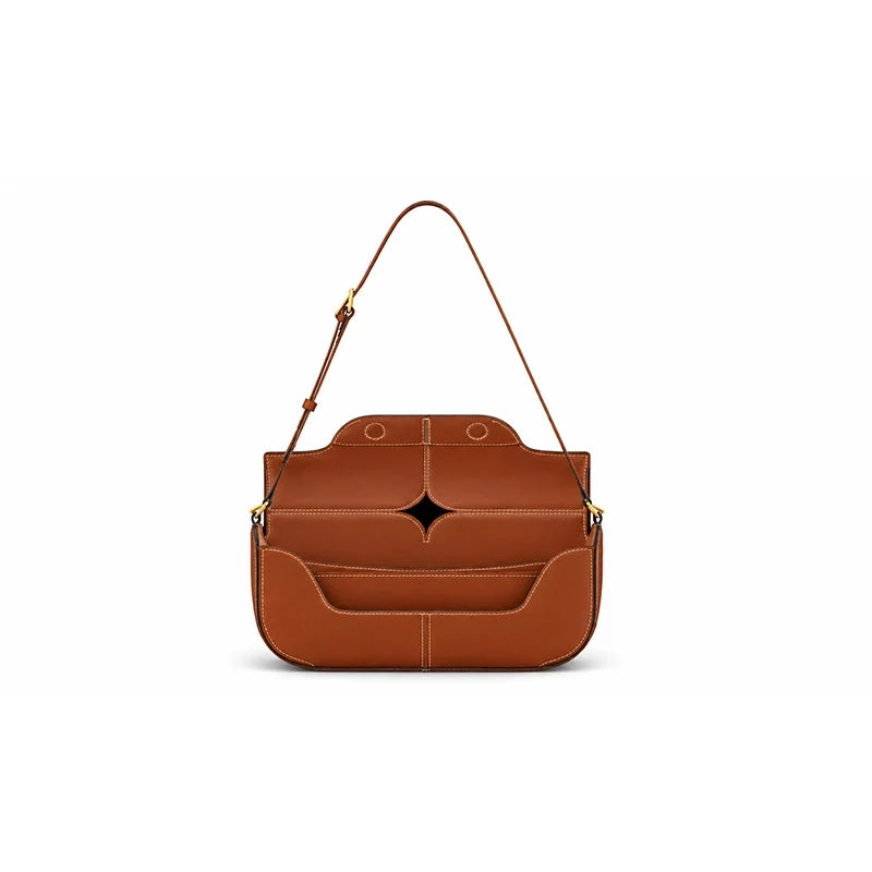 Structured Flap Women's Shoulder Bag - Jus Shon Co - product image 5
