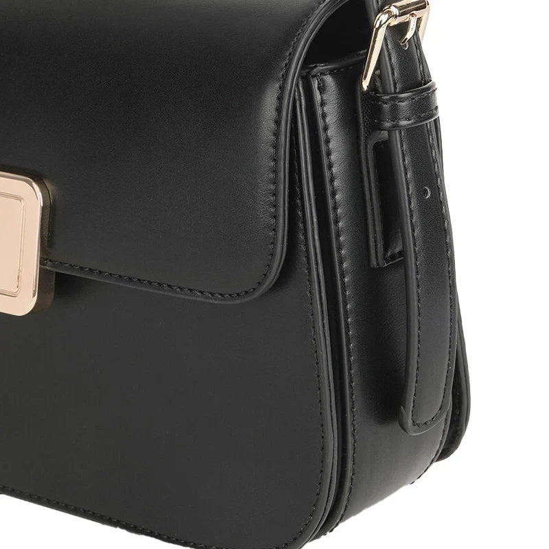 Structured Leather Women's Sling Bag - Jus Shon Co - product image 5